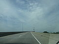 Driving along Sidney Lanier Bridge