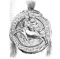 Jazdecká veľká pečať Jána Drugeth z 1332