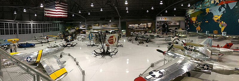 File:EAA Museum Eagle Hangar Panorama.jpg