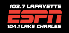 ESPN 103.7 Lafayette 104.1 Lake Charles.png