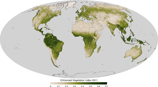 Enhanced vegetation index