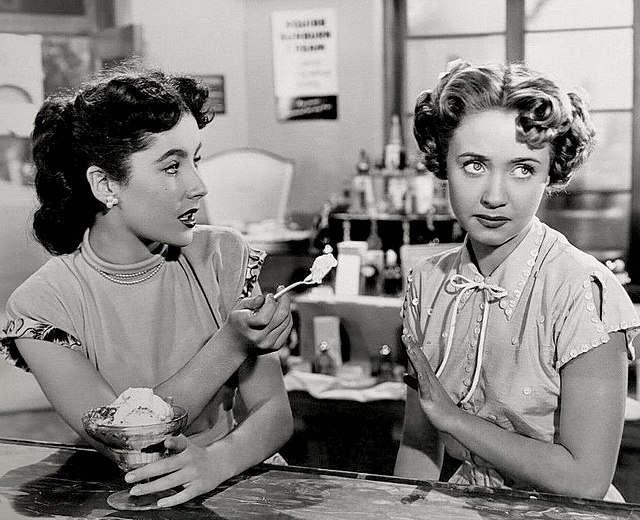Taylor and Jane Powell in A Date with Judy (1948)