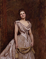 Emilia Francis (née Strong), Lady Dilke by Sir Hubert von Herkomer.jpg