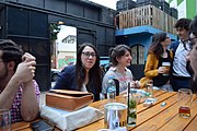 Encuentro de la comunidad de fin de año, Dársena Bar, Buenos Aires, Argentina