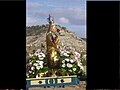 La Virgen del Campo, en procesión el día de su fiesta.