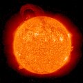 Une protubérance solaire spectaculaire photographiée par STEREO.