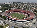 Morumbi, em São Paulo, o terceiro maior estádio brasileiro