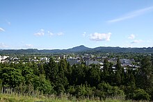 Downtown Eugene Eugene Oregon from Skinner Butte.JPG