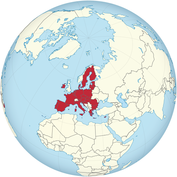 File:European Union on the globe (Europe centered).svg