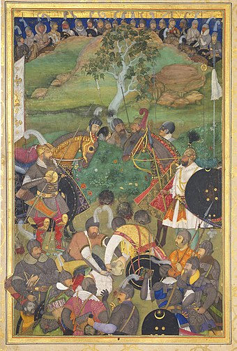 The treacherous Mughal Viceroy of the Deccan Khan Jahan Lodi was executed in the year 1630, for covertly allying himself with Burhan Nizam Shah III, against the Mughal Emperor Shah Jahan.[27]