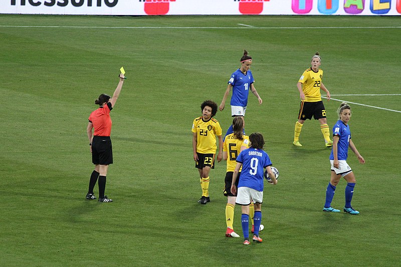 File:FIFA Women's World Cup Qualification Italy - Belgium, 2018-04-10 0062.jpg