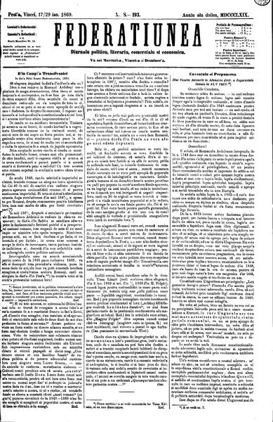 File:Federațiunea 1869-01-17, nr. 8.pdf