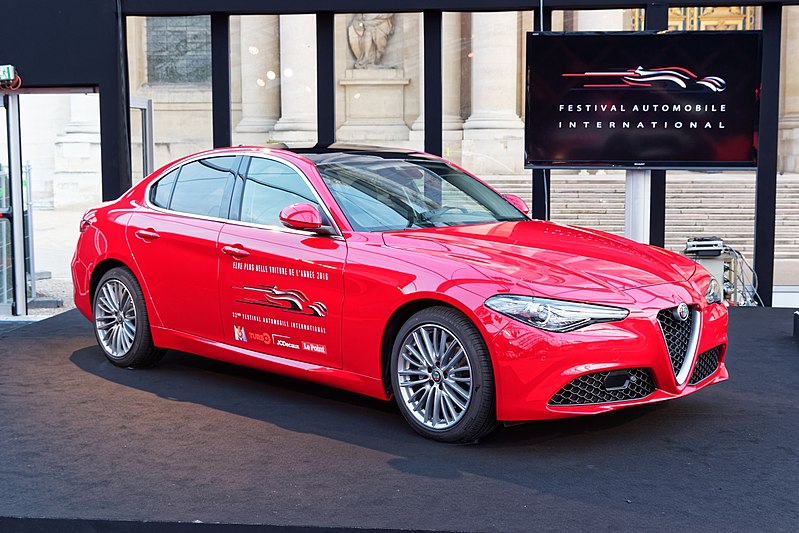 File:Festival automobile international 2017 - Alfa Romeo Giulia - 001.jpg