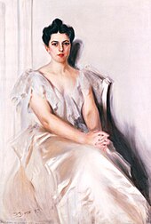 A painting of Frances Cleveland