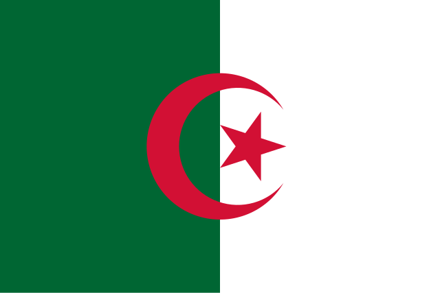 Description de l'image Flag of Algeria.svg.