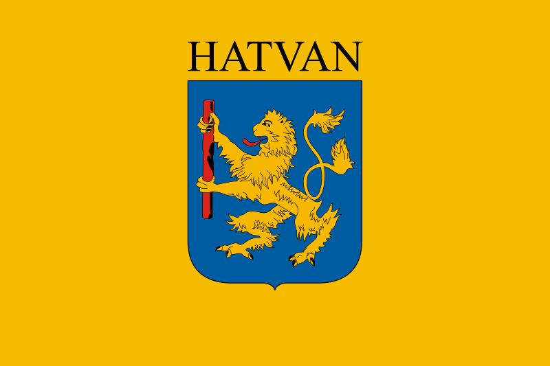 Fichier:Flag of Hatvan.svg