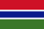 Vlag Positiekaart Gambia