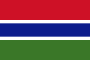 Cờ Gambia (có tua ở viền)