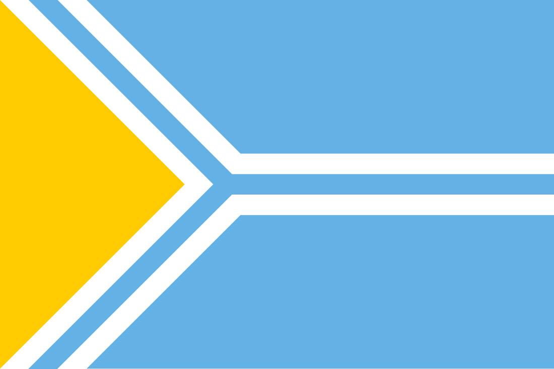 Drapeau de la république de Touva