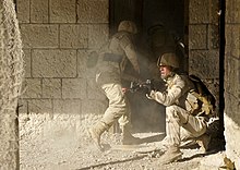 Soldiers of the 3rd Division during a training exercise in 2011 Flickr - DVIDSHUB - Iraqi army battalion trains for urban operations (Image 2 of 3).jpg