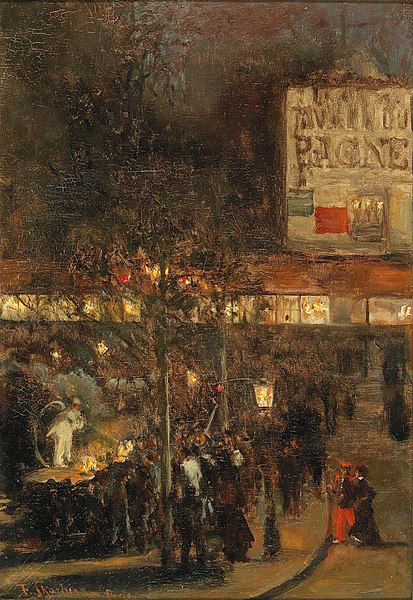 File:Franz Skarbina - Motif of Paris at Night.jpg