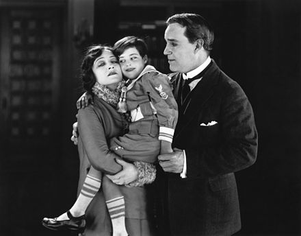 Pauline Frederick, Frankie Lee, and Percy Standing in Bonds of Love (1919).