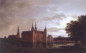 J.C. Dahl, Frederiksborg Slot, 1817