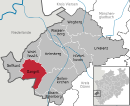 Gangelt - Carte