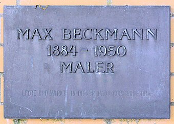 bid kontrast Bære Max Beckmann - Wikiwand