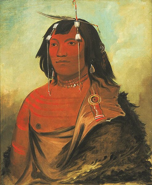 File:George Catlin - Bi-éets-ee-cure, Very Sweet Man - 1985.66.169 - Smithsonian American Art Museum.jpg