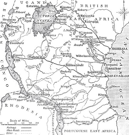 The campaign in German East Africa. German East Africa, 1914-1918.jpg