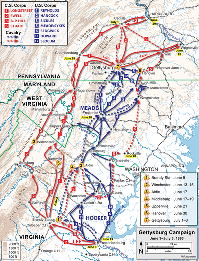 ゲティスバーグの戦い Wikipedia