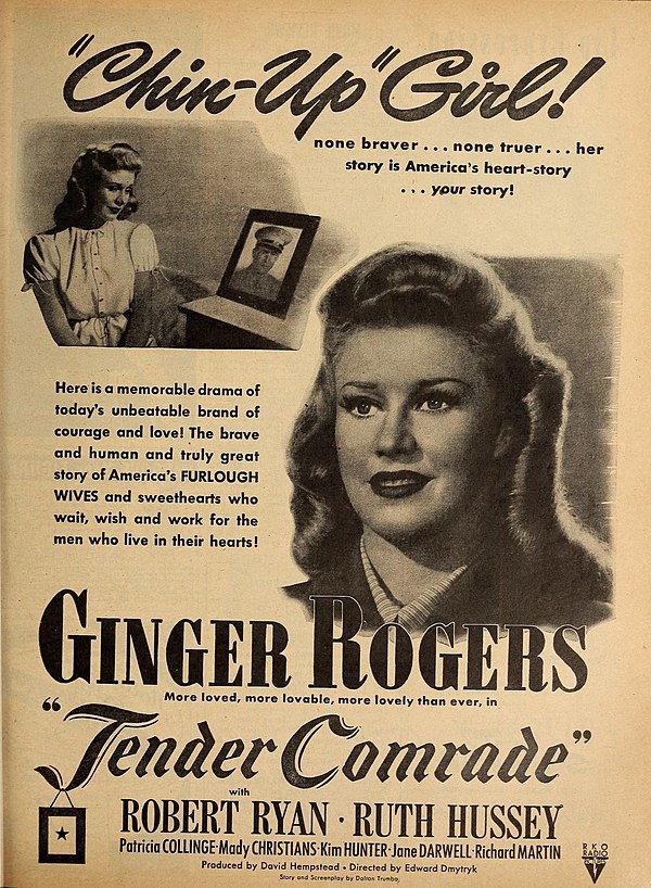 Ginger Rogers in 