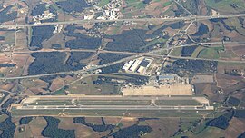 Girona-Costa Brava Airport - View from plane.JPG