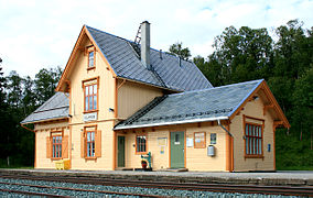 Glåmos Rail Station