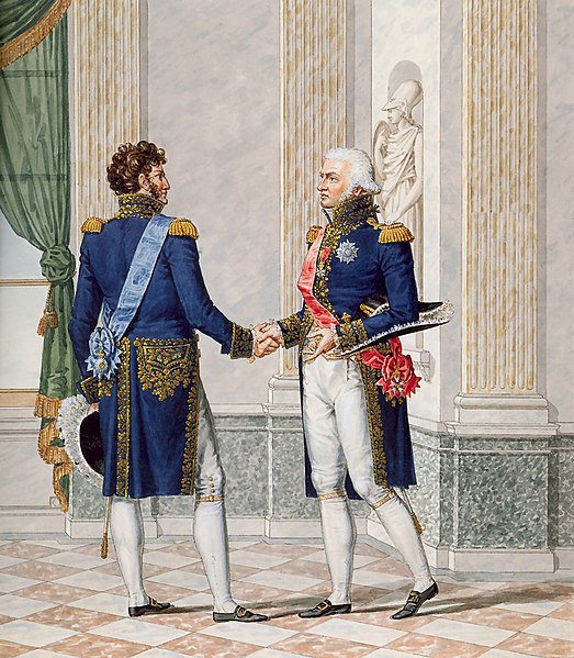 Official uniform of a Marshal of the Empire. It was designed by painter Jean-Baptiste Isabey and designer Charles Percier.