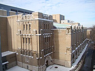 Hayes gym as viewed from Scott barracks, Dec 2008 Hayes Gym 2008.jpg