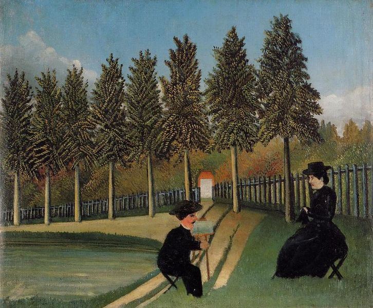 File:Henri Rousseau - Le Pentre et son modèle.jpg