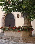 Brunnen vor der Spitalkirche