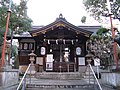 12/28 東高津宮（天王寺区）拝殿