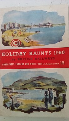 British Railways holiday haunts 1960 NW England and Wales Holiday haunts 1960 NW and Wales cover.jpg