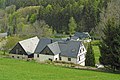 House and barn of a two-sided courtyard