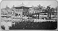 Japanese-style garden of Louis F. Swift in Lake Forest, IL, c.1919 (built between 1910 and 1914)