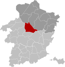Houthalen-Helchteren Limburg Belgium Map.svg