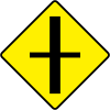 IE road sign W-001.svg
