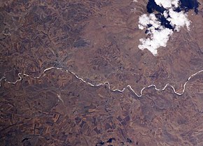 Murat Nehri uydu görüntüsü