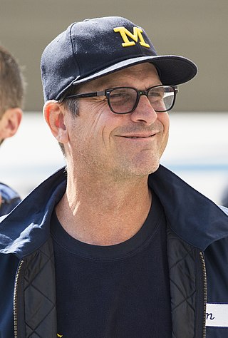 <span class="mw-page-title-main">Jim Harbaugh</span> American football player and coach (born 1963)
