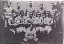 The IFK Göteborg squad in the year 1905.