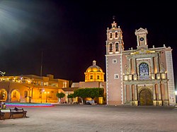 The Parroquia de Santa María de la Asunción in Tequisquiapan