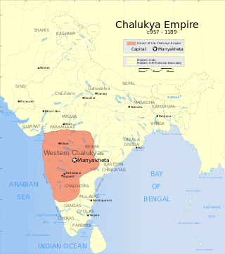 <span class="mw-page-title-main">Western Chalukya Empire</span> 10th–12th century empire in western Deccan, South India